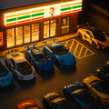 Free Exclusive Car Diorama