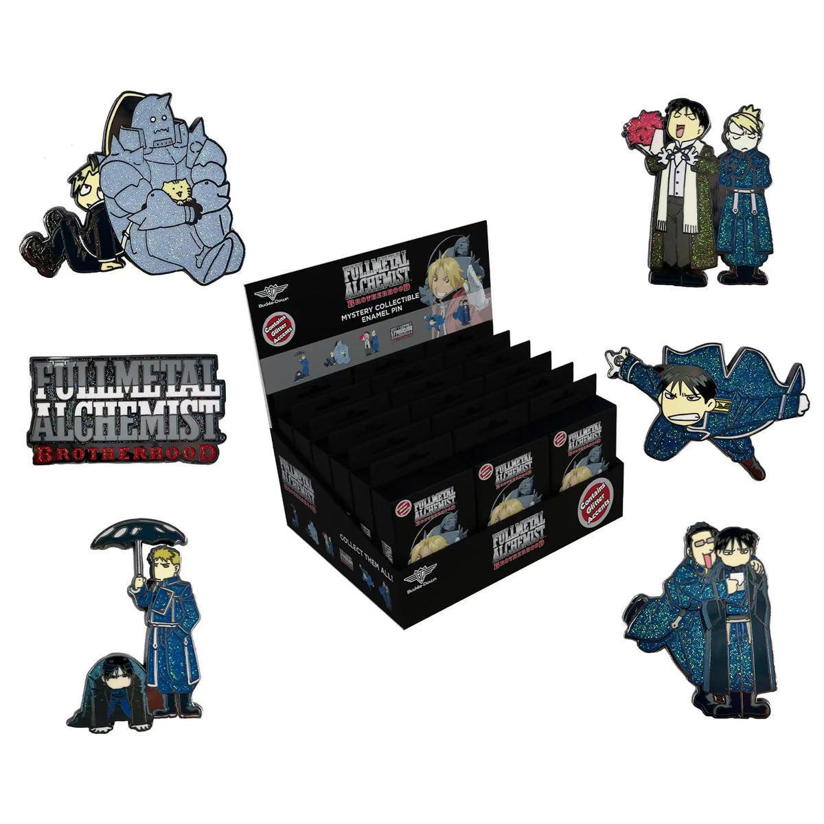 Full Metal Alchemist Pin Blind Box