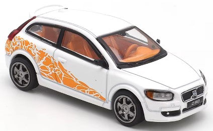 Volvo C30 Orange Flower