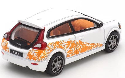 Volvo C30 Orange Flower